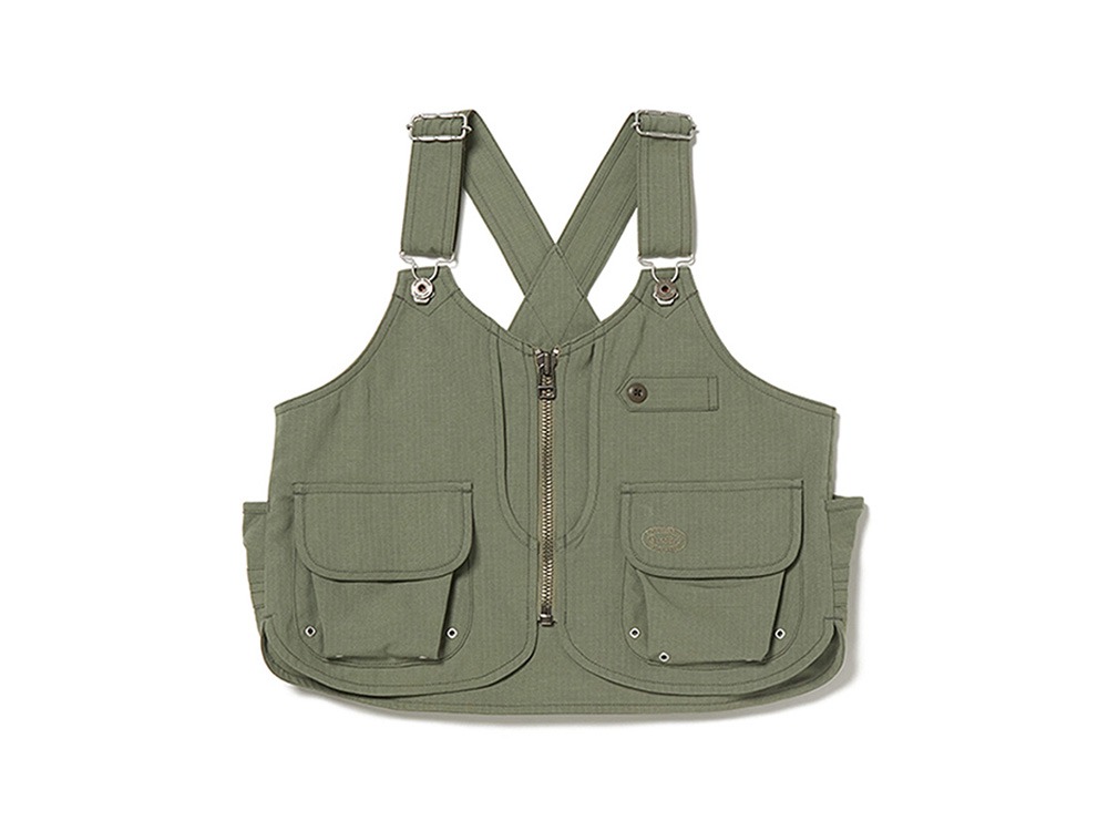 Kids TAKIBI Ripstop Vest One Greykhaki