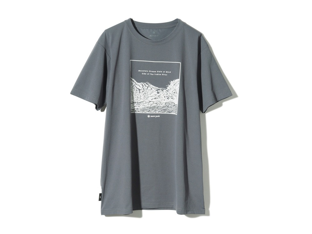 Graphic T shirt M Grey(TT2310-TS0203GY) | Tシャツ・カットソーの