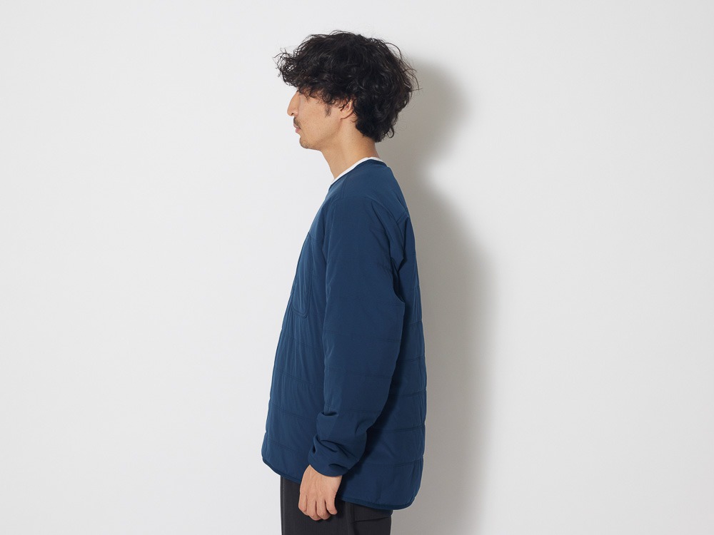 Flexible Insulated Pullover L Navy