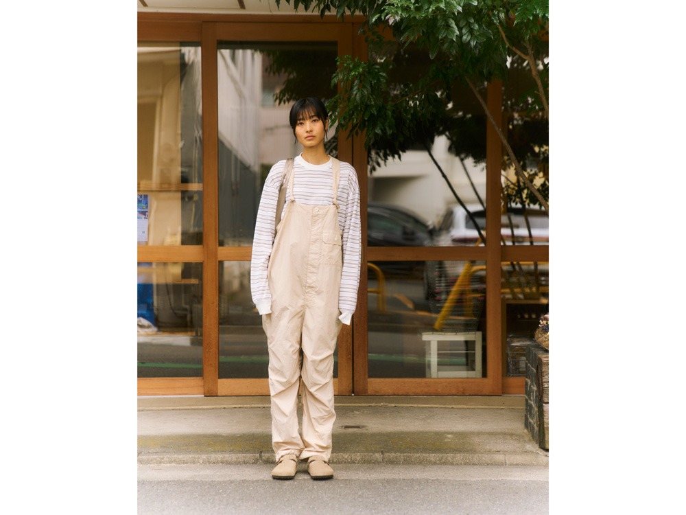 Garment Dyed Overalls 1 BLACK