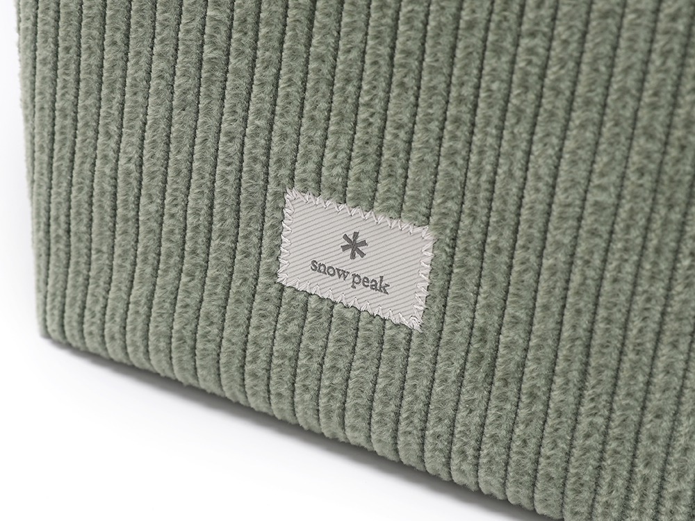 Corduroy Micro Tote Bag One GREEN