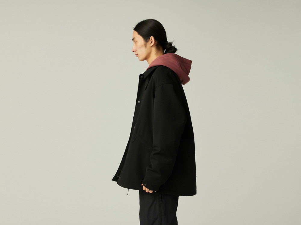 【先行予約商品】Hybrid Wool Coach Jacket M BLACK