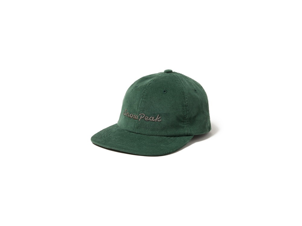 Corduroy Cap One DARK GREEN