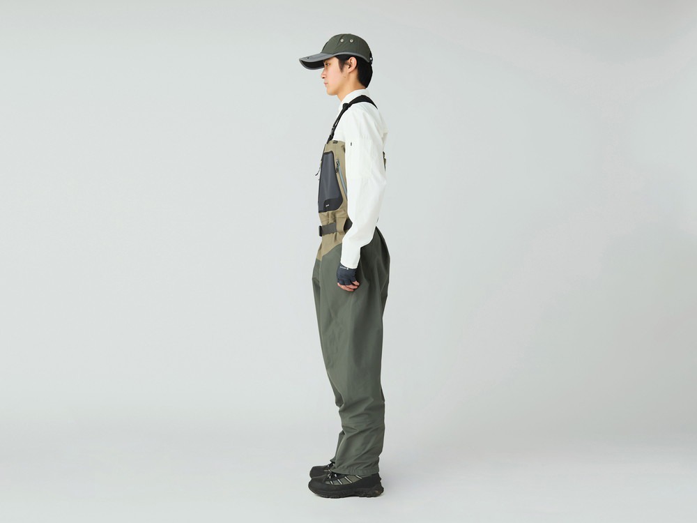 SW-1 GORE-TEX Front Zip Waders S GREY