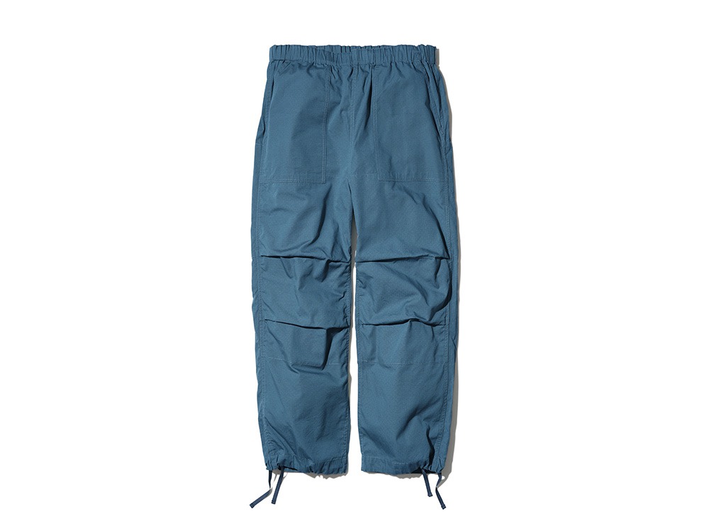 TAKIBI Light Ripstop Easy Pants S Navy