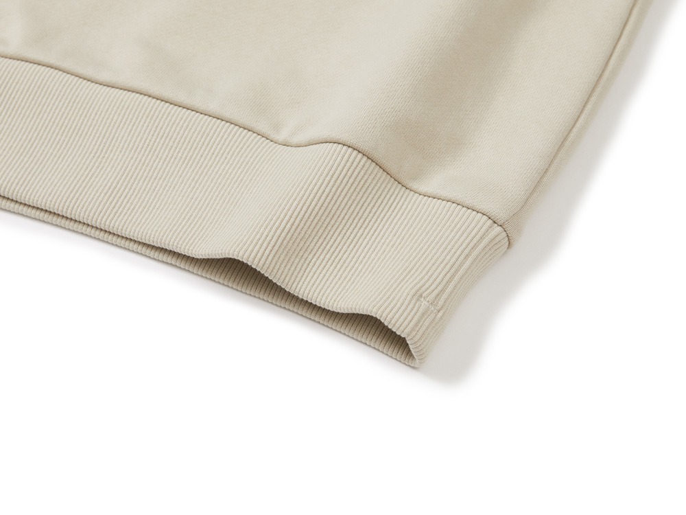 Land Pocket Sweatshirt M LIGHT BEIGE