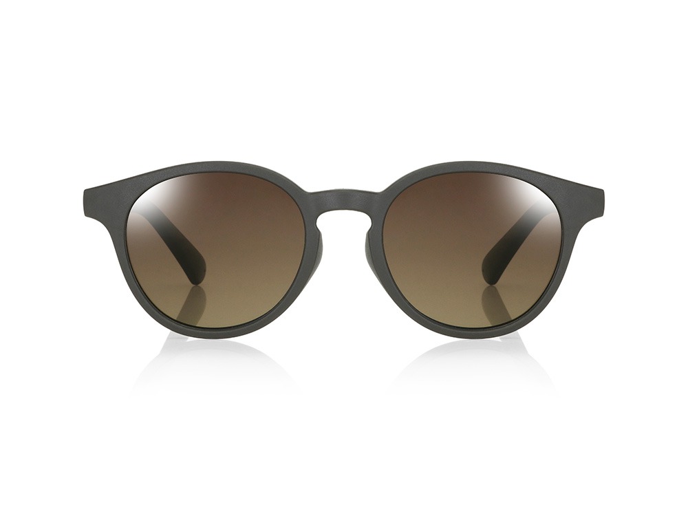 JINS × Snow Peak Rubber Sunglasses Matte Khaki (Boston)