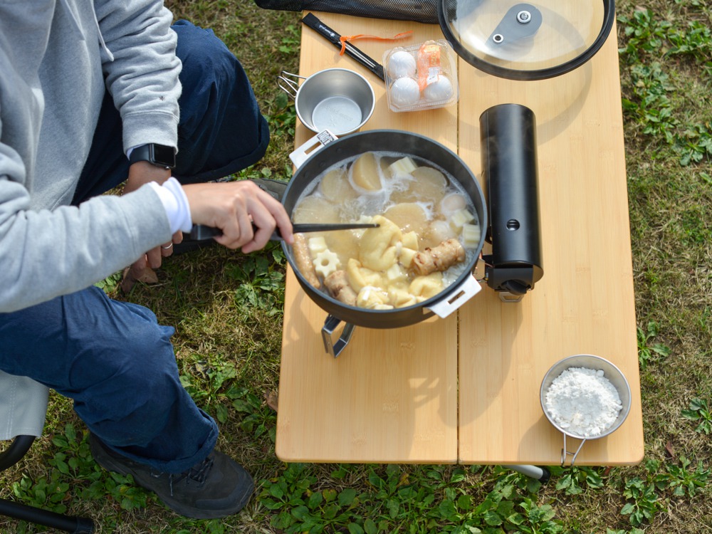 HOME&CAMPバーナーカーキセット