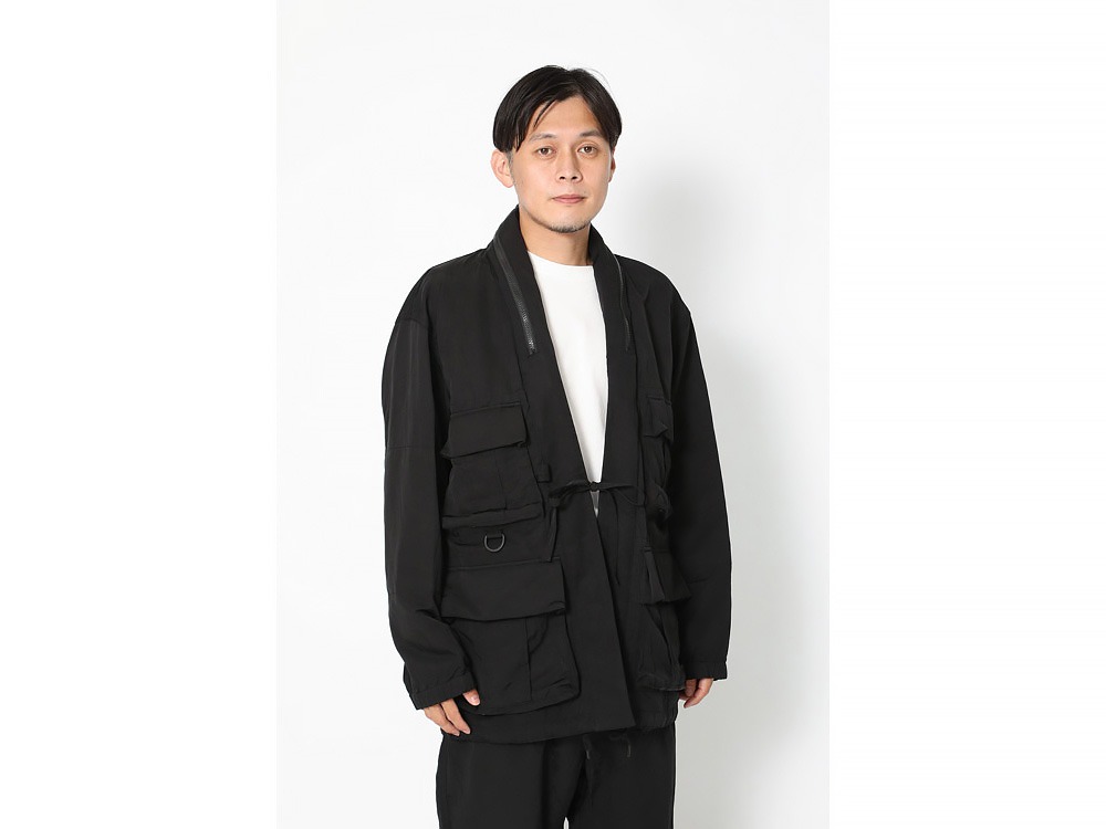 Ny/Paper Cloth Jacket S Black