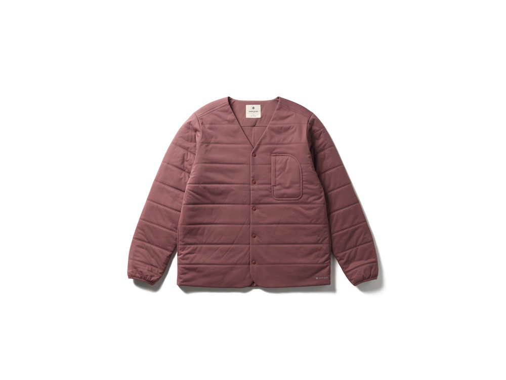 Flexible Insulated Cardigan S LIGHT BROWN