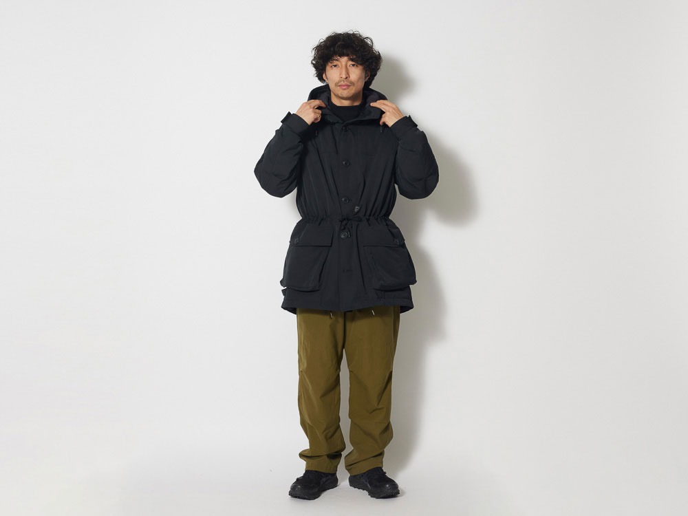 TAKIBI Down Coat 1 Black