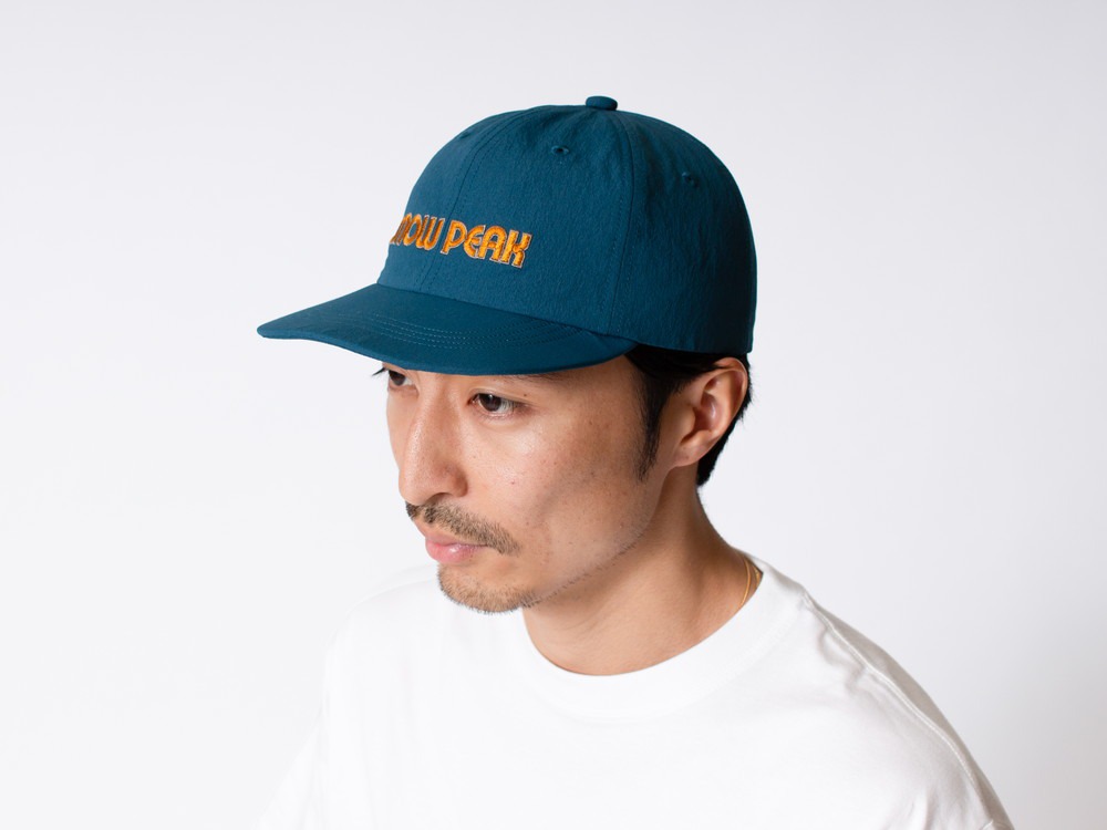 SNOW PEAK Logo Cap One Blue