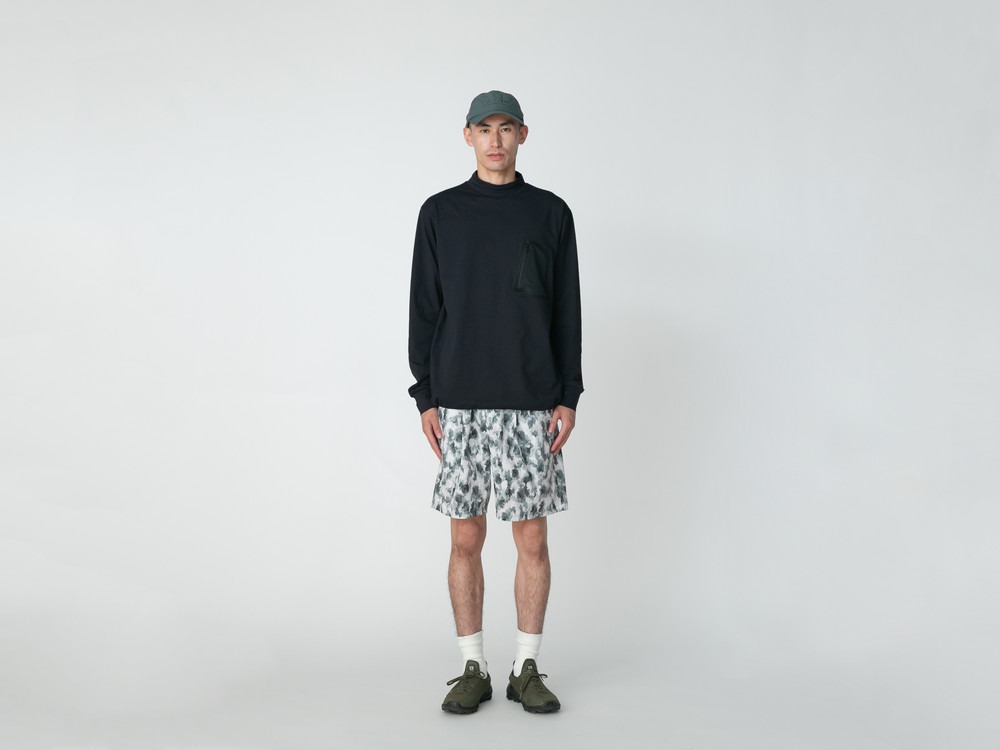 PrintedBreathable QuickDry Shorts M GREEN PT