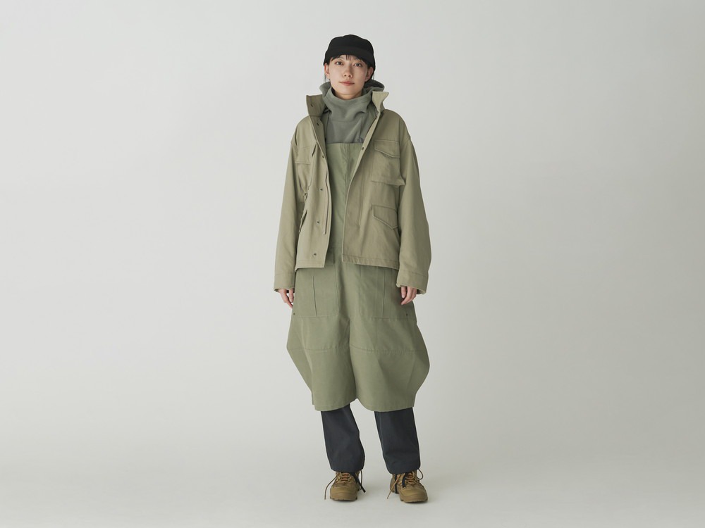 TAKIBI Ripstop Field Jacket L Beige