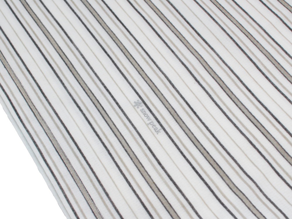 【先行予約商品】Hybrid Wool Mesh Stripe L/S T S GREY BD
