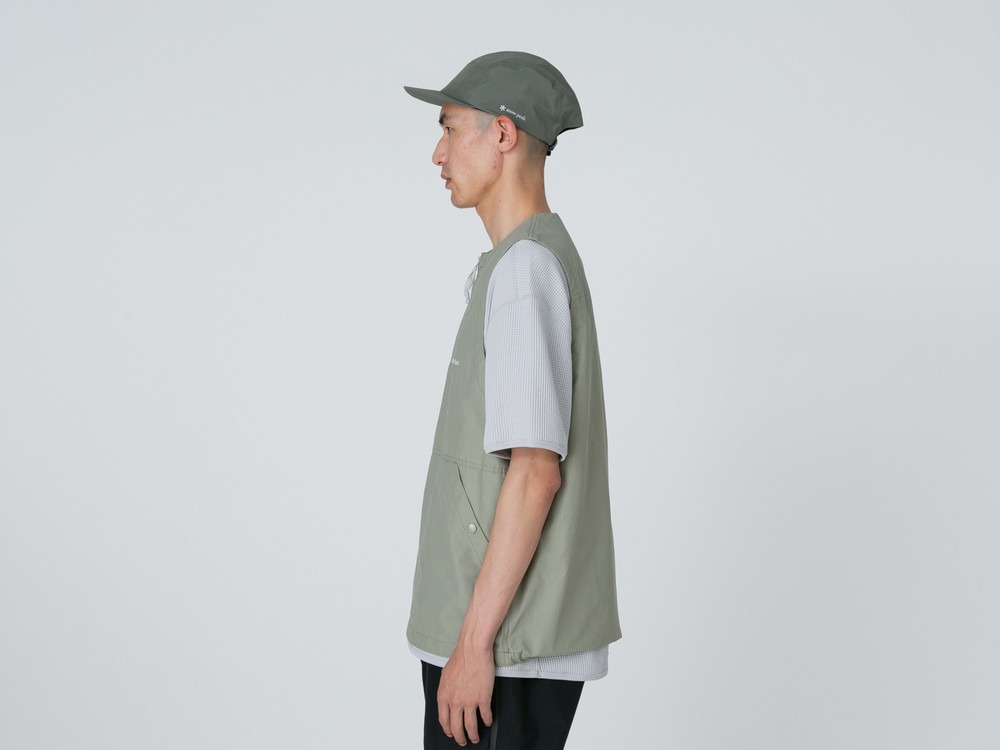 Light Mountain Cloth Vest S BLACK