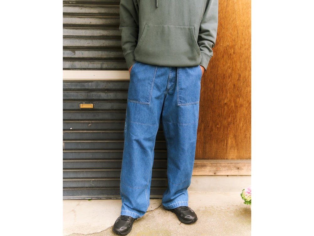 TAKIBI Denim Pants M INDIGO