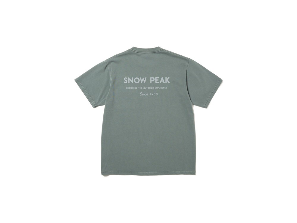 Garment Dyed T-Shirt S DARK GREEN