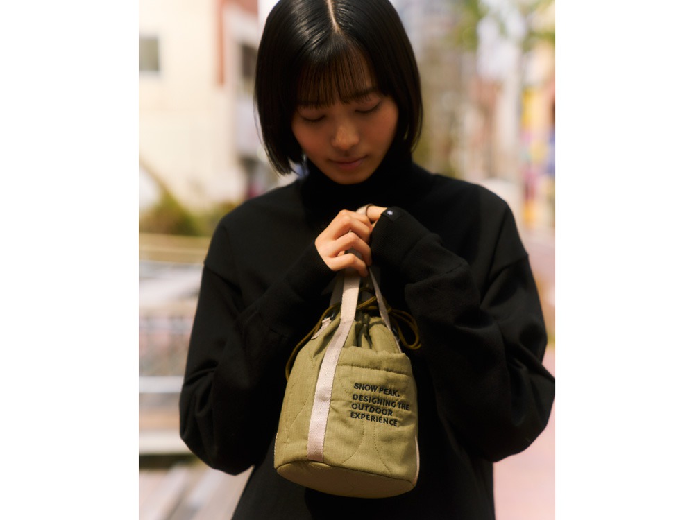 Quilted Ripstop Pouch One OLIVE