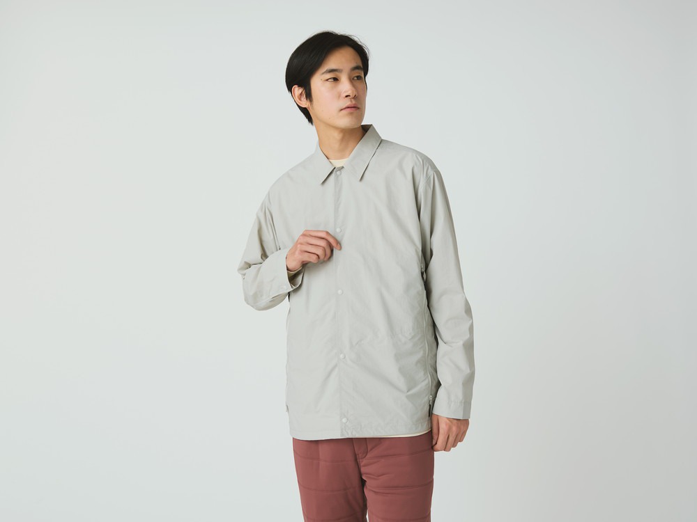 【先行予約商品】Nylon Tussah Utility Storage Shirt S BLACK