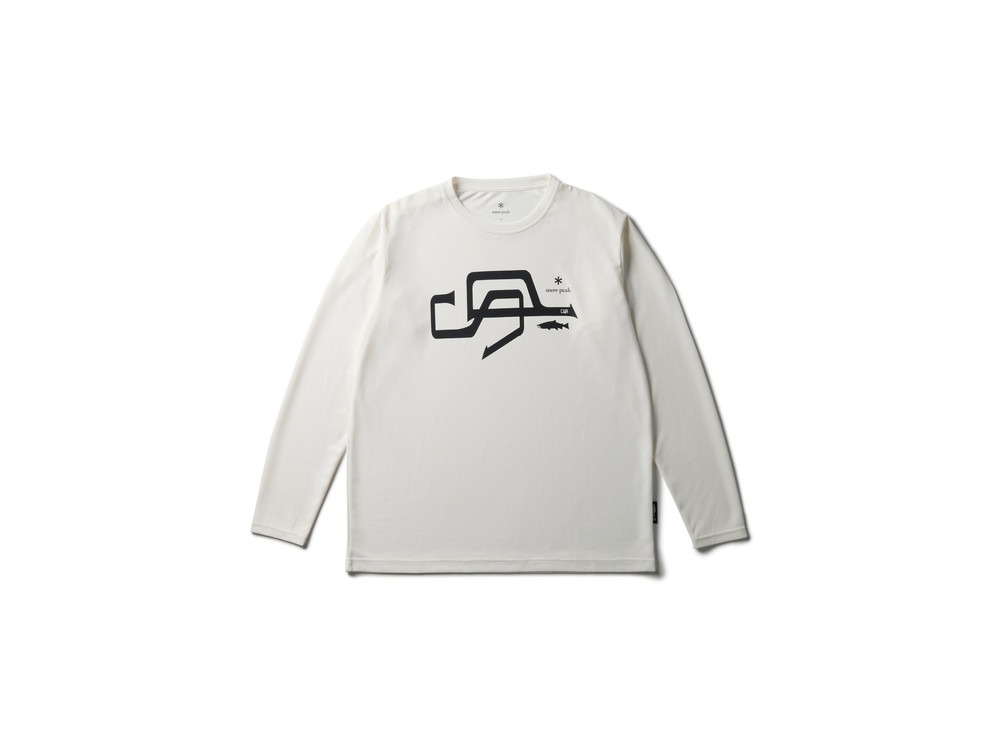 SP Logo Graphic Long Sleeve T-Shirt S WHITE