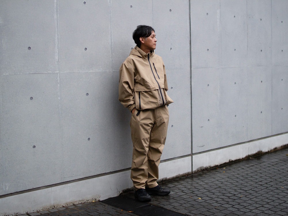 SYMPATEX Hybrid Rain Jacket S BEIGE
