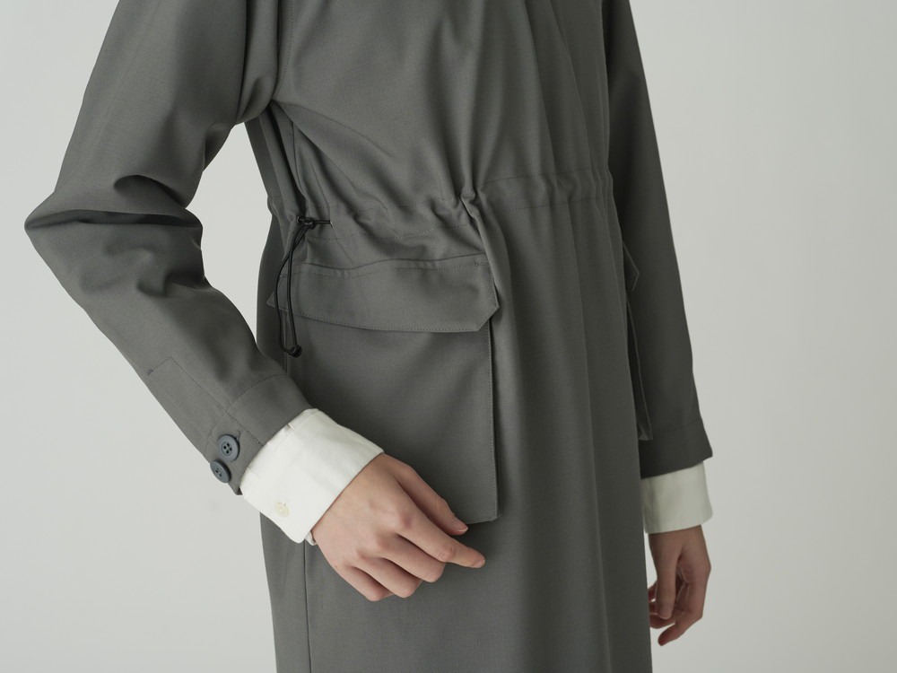 Hybrid Wool Dress 1 Grey
