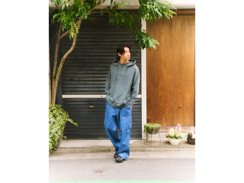 Garment Dyed Hoodie XL CHARCOAL