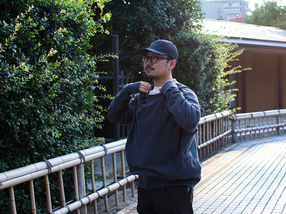 Garment Dyed Hoodie XL CHARCOAL