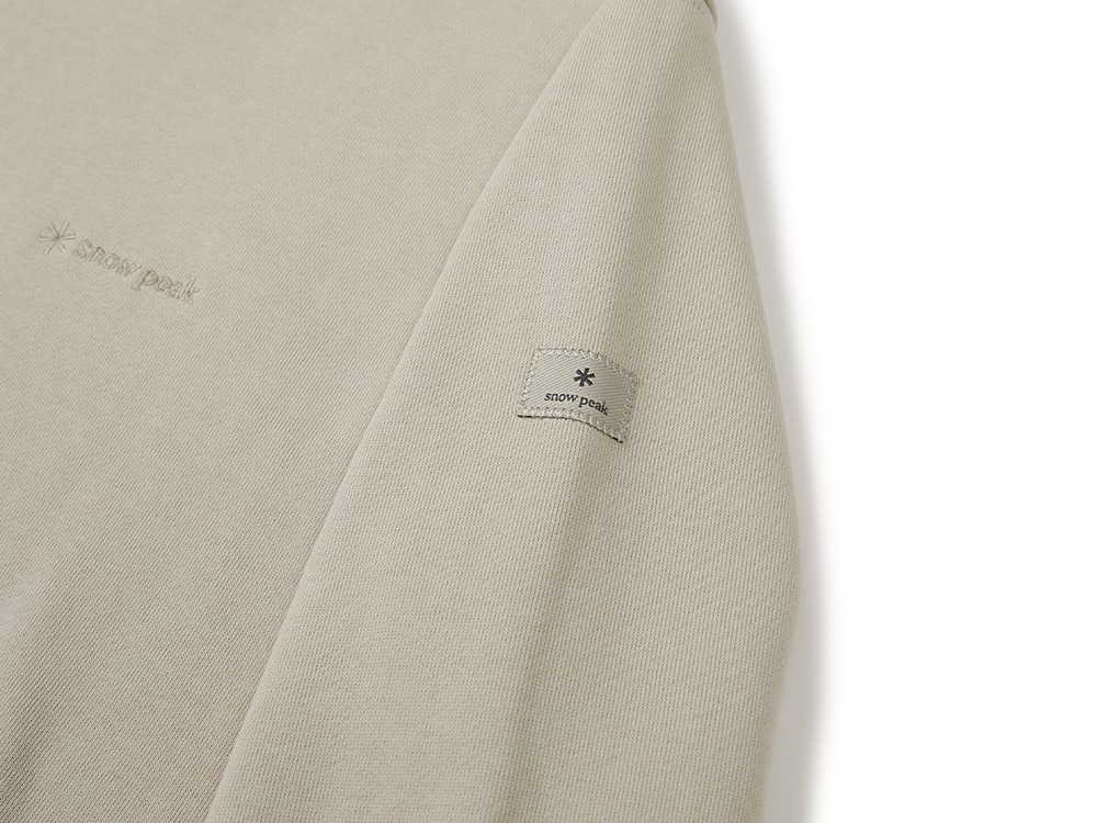 Land Women's Hood T-Shirt S LIGHT BEIGE