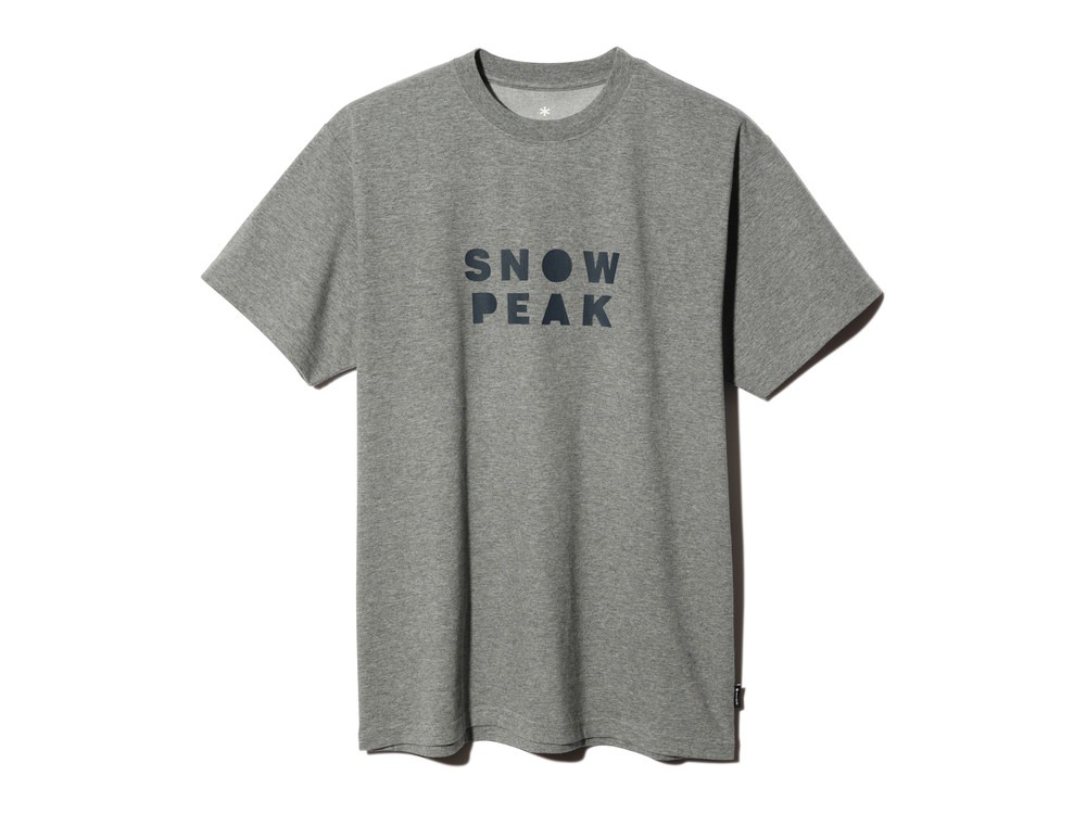 SNOWPEAKER T-Shirt CAMPER  1 M.grey