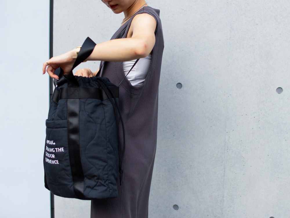 Quilted Ripstop Tote One OLIVE