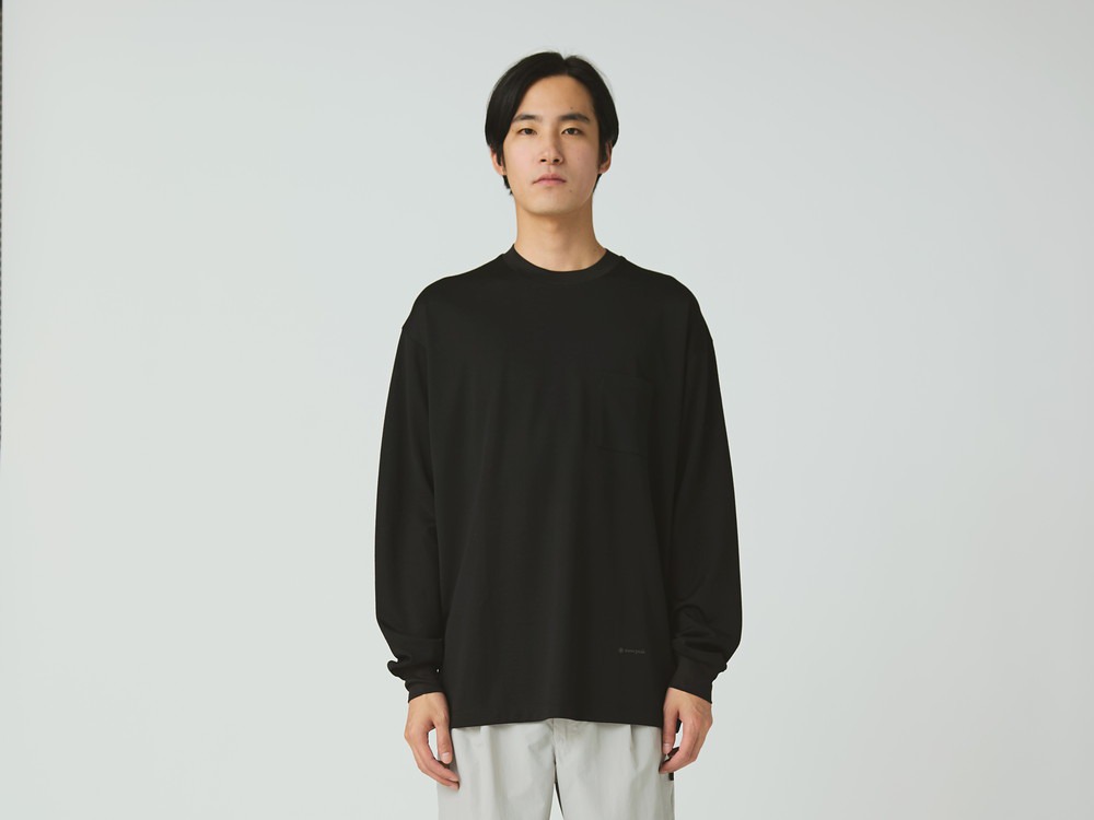 【先行予約商品】Hybrid Wool Mesh L/S T-Shirt M ECRU