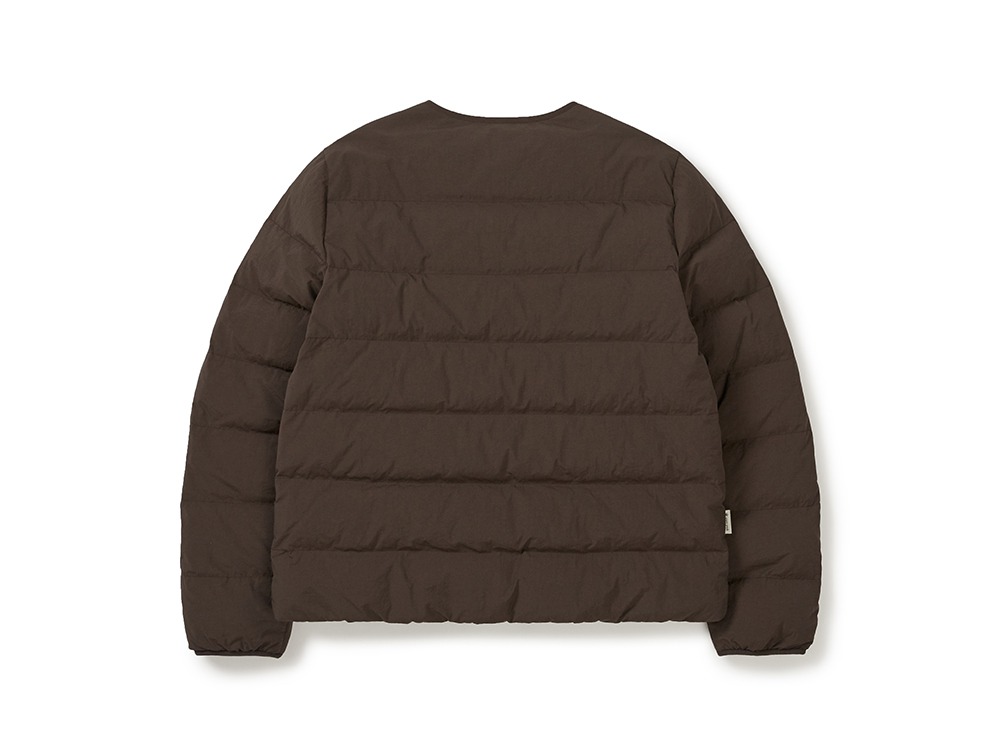 Land Women's Lightweight Down Jacket S CHOCO BROWN