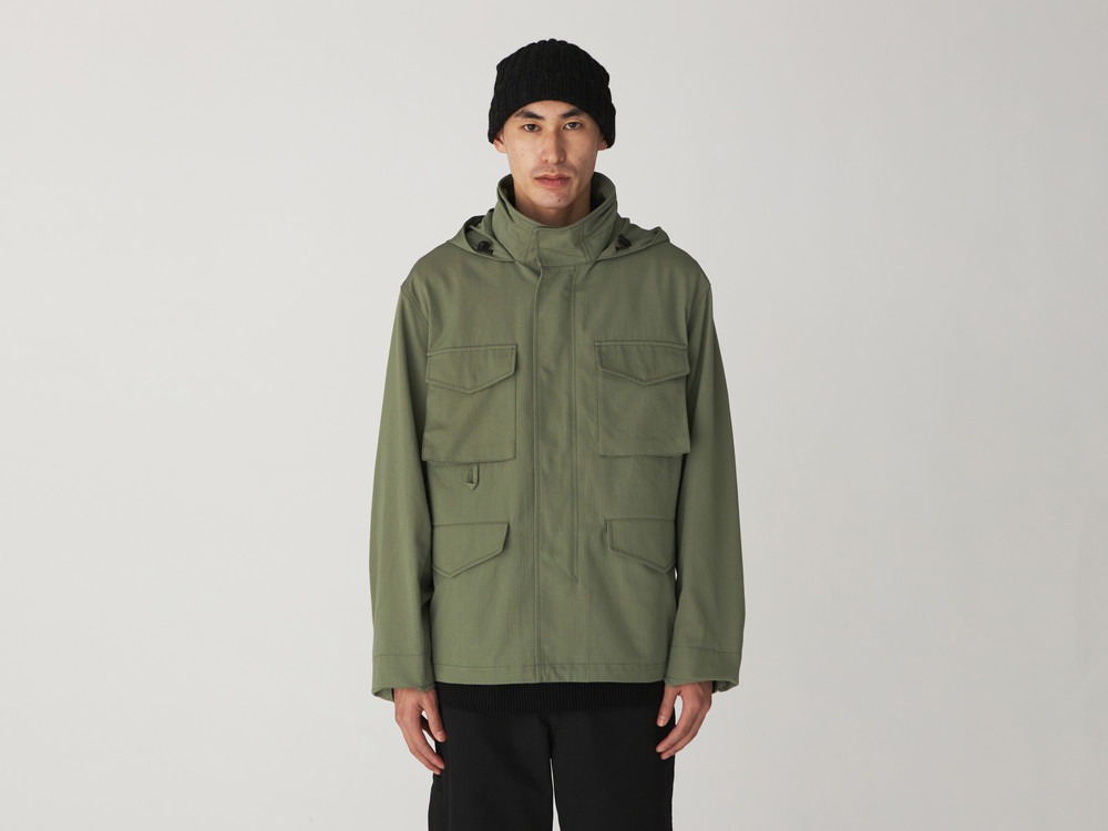 TAKIBI Ripstop Field Jacket XXL Greykhaki