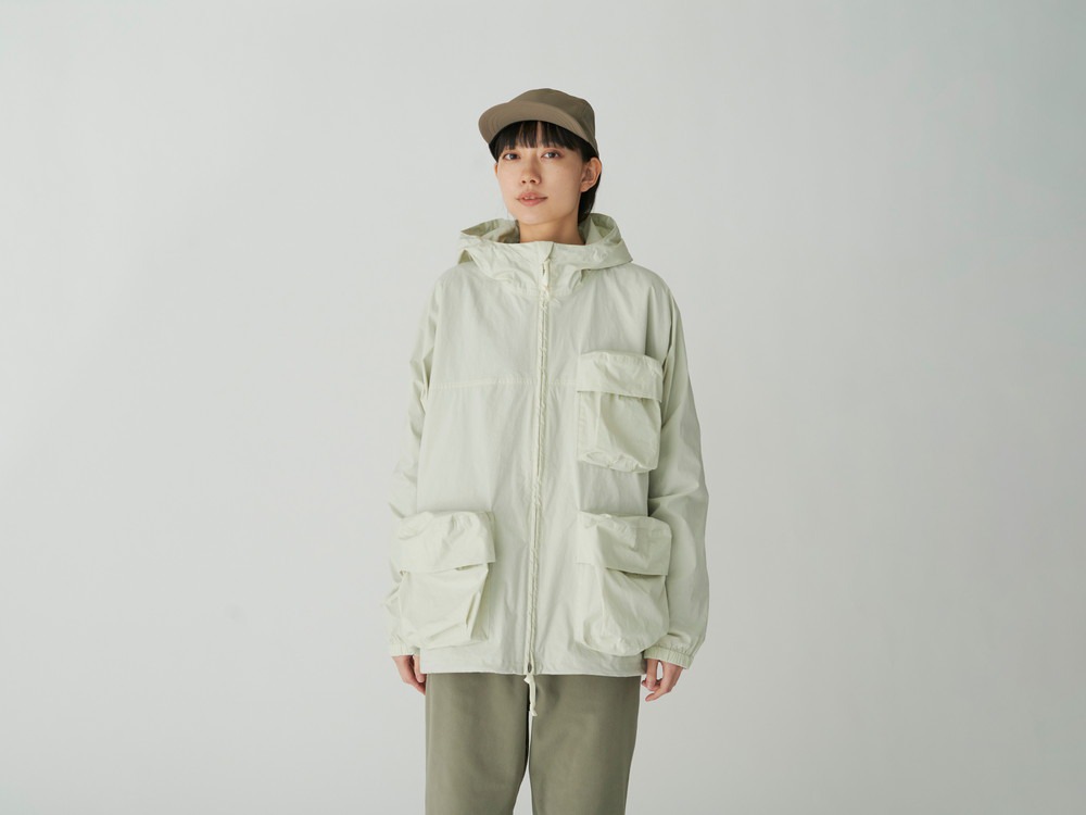 Indigo C/N Parka S Ivory