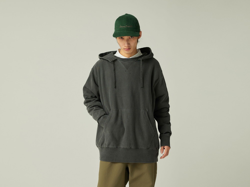 【先行予約商品】Garment Dyed Hoodie S CHARCOAL