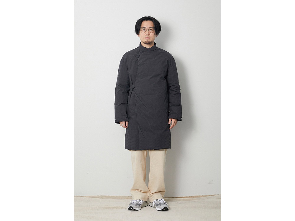 Indigo C/N Down Coat M Indigo