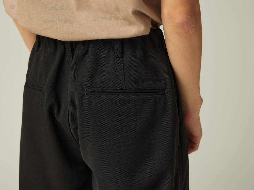 【先行予約商品】Hybrid Wool Trousers S DARK BROWN