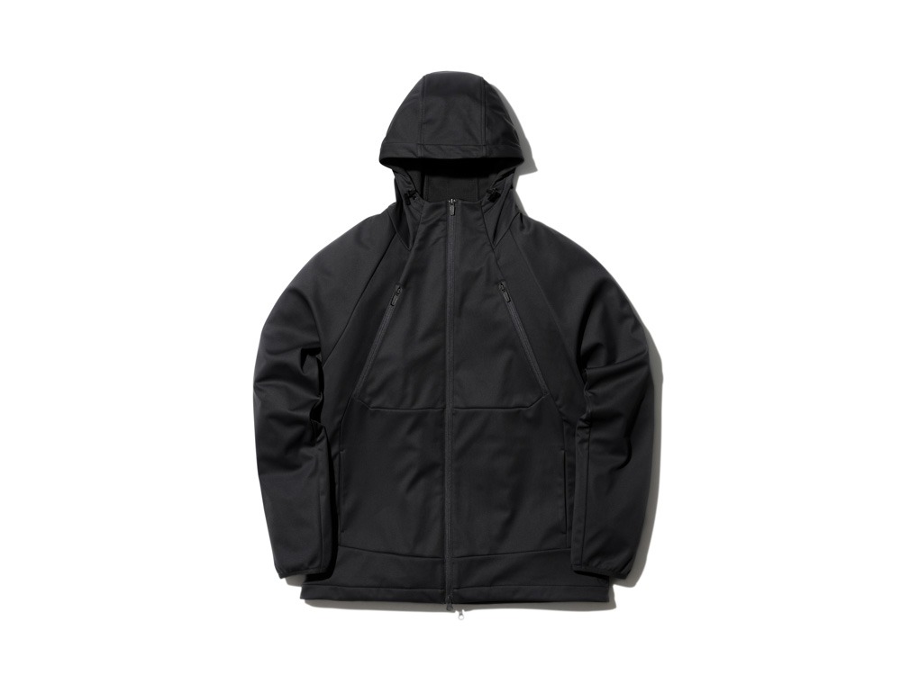 Recycled Soft Shell Jacket M Black