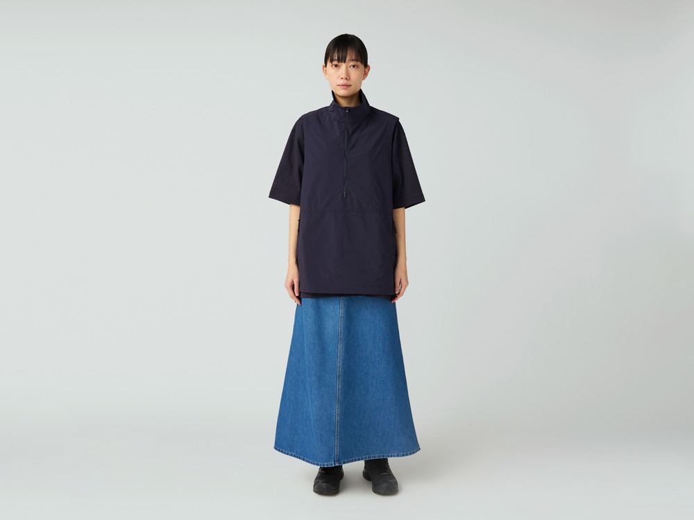【先行予約商品】Nylon Tussah Utility Storage Vest S BLACK