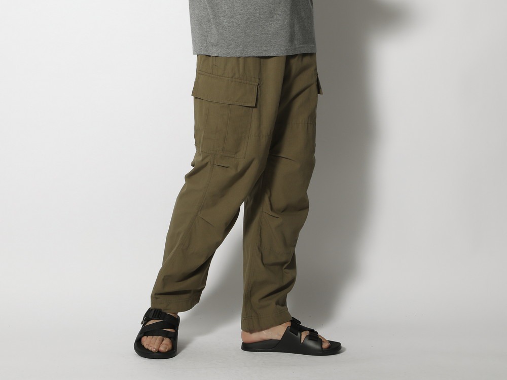 TAKIBI Light Ripstop Pants S Black