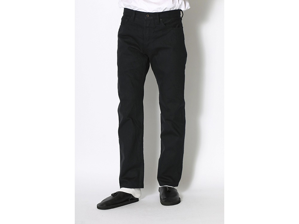 Recycled Cotton 5pkt Denim Slim S BK(PA-21AU40202BK) | パンツの 