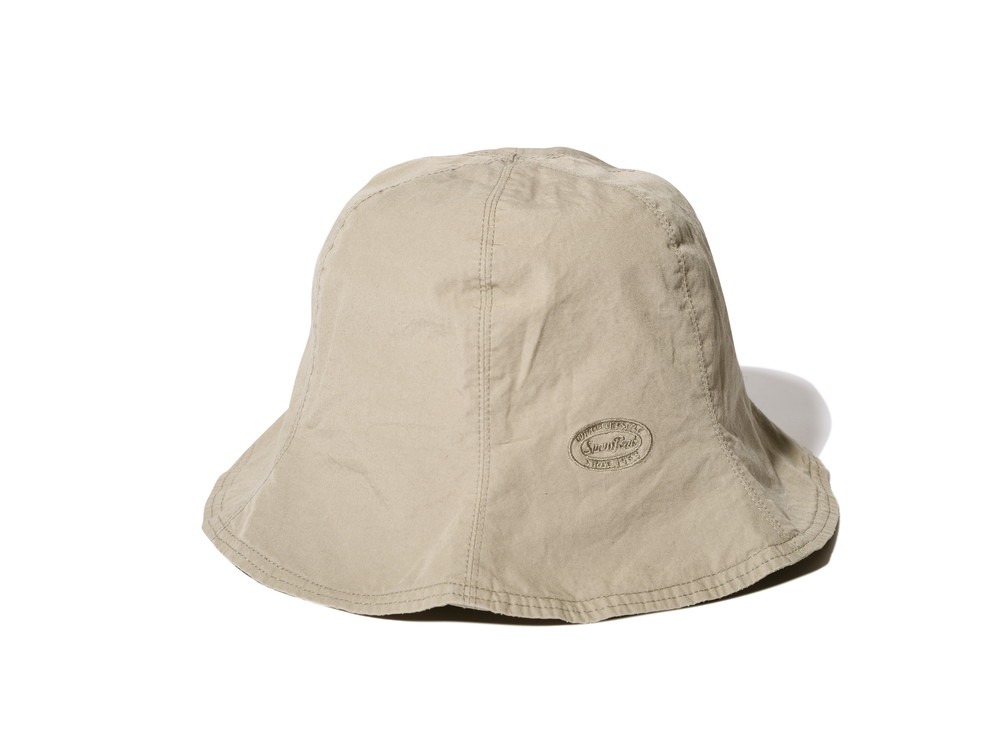 Natural-Dyed Recycled Cotton Hat 2 Beige