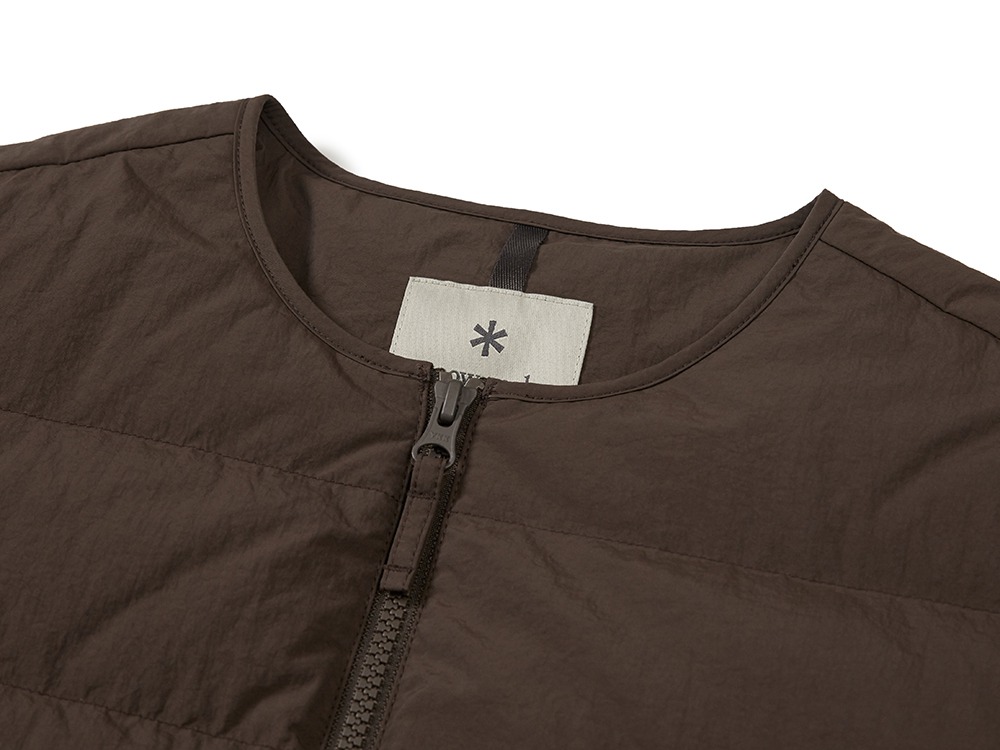 Land Women's Lightweight Down Jacket S CHOCO BROWN