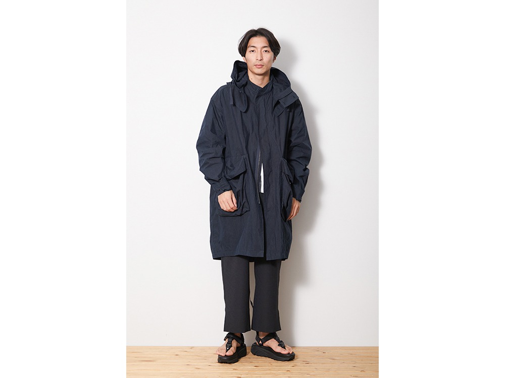 Indigo C/N Coat M Black(JK-20SU00703BK) | コートの通販（アウトドア