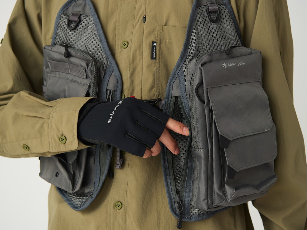 SP FF Joint System Vertical Strap Mesh Vest One GREY