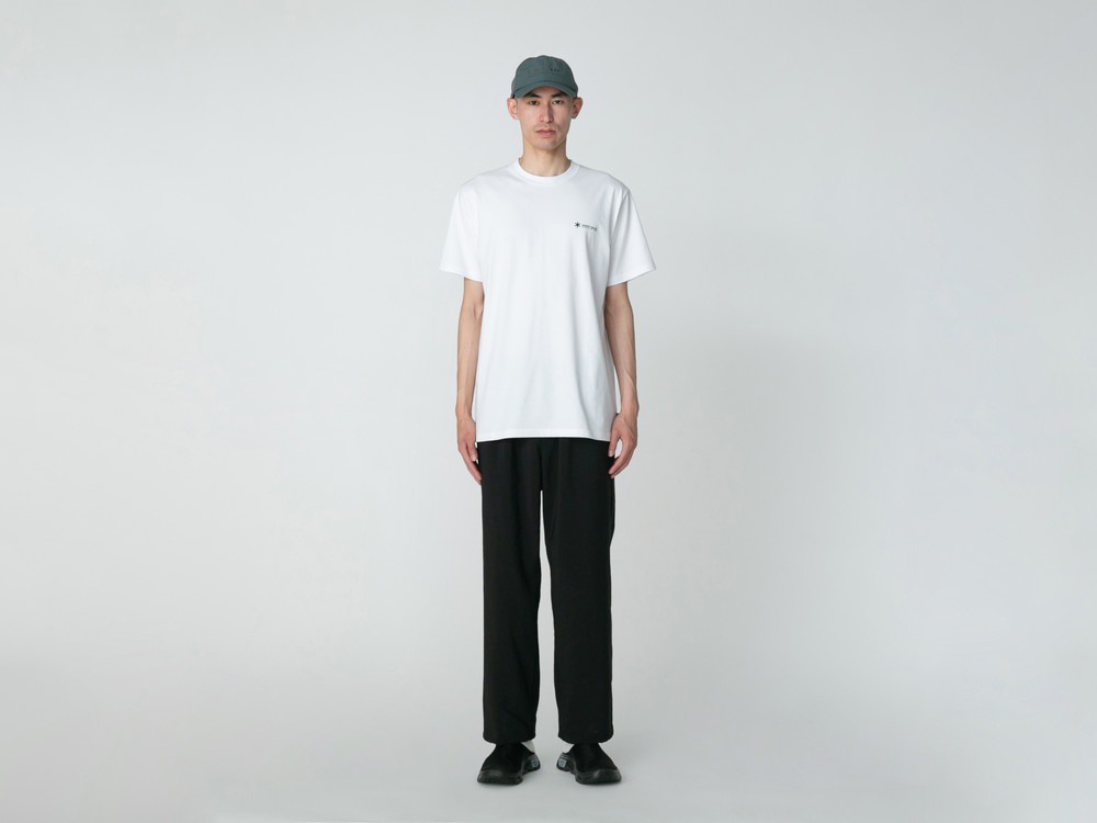 Snow Peak Logo T-Shirt S BLUE