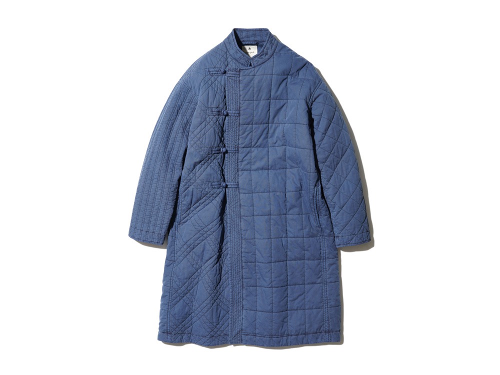 Patchwork Quilted NORAGI Coat M Navy