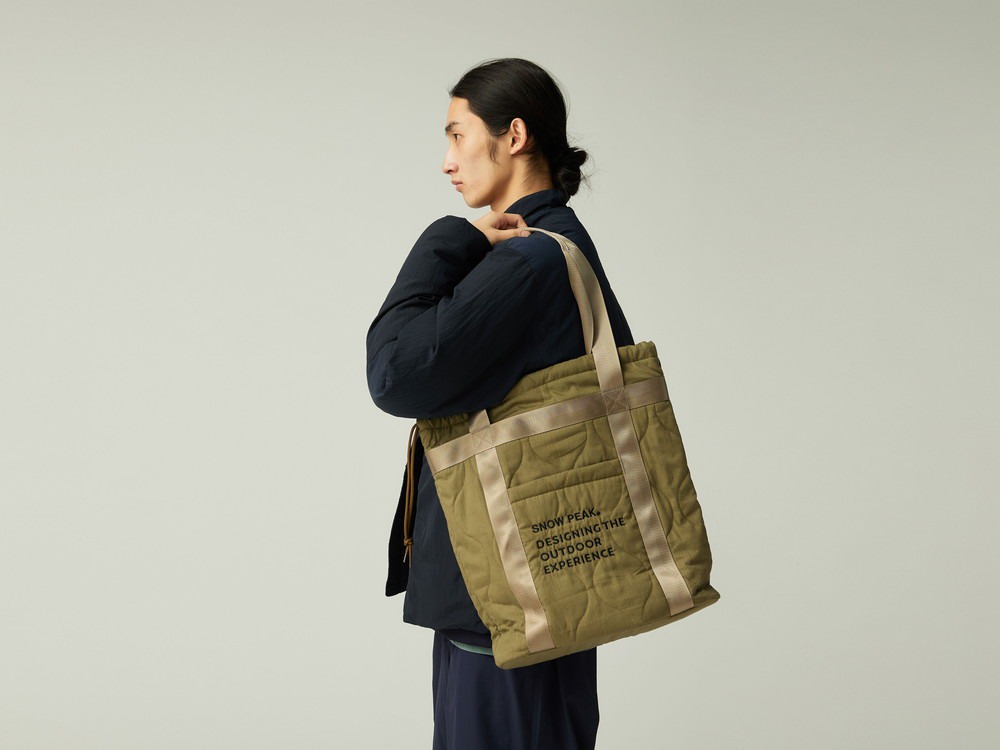 Quilted Ripstop Tote One OLIVE